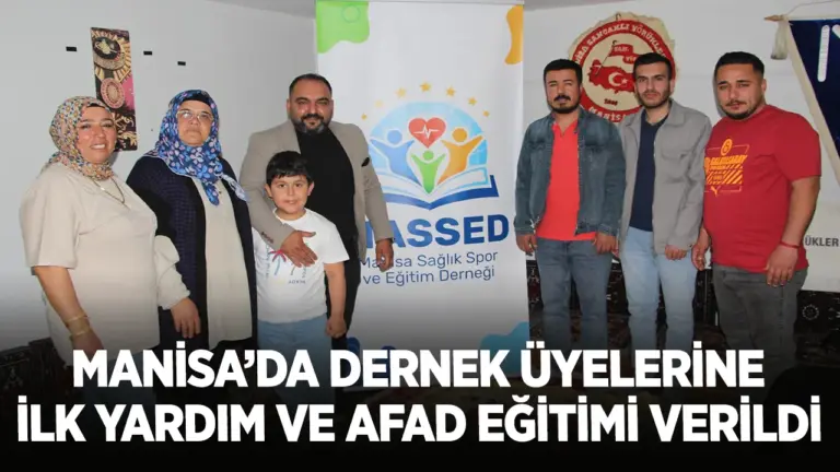 Manisa Sancaklı Yörükler Derneği Kadınlarına İlk Yardım Bilinci,Afet Bilinci-Stres Yönetimi ve Farkındalık Eğitimi